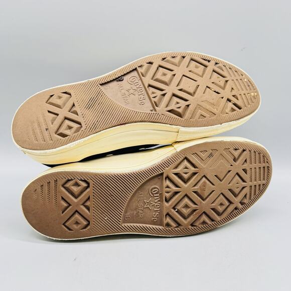 Converse Shoes Womens 8 Black Comme Des Garcons Play Chuck 70 High Top Sneakers - Picture 8 of 10